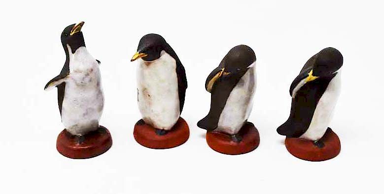 Appraisal: Nicodemus penguins Nicodemus penguins H Condition Condition reports for specific