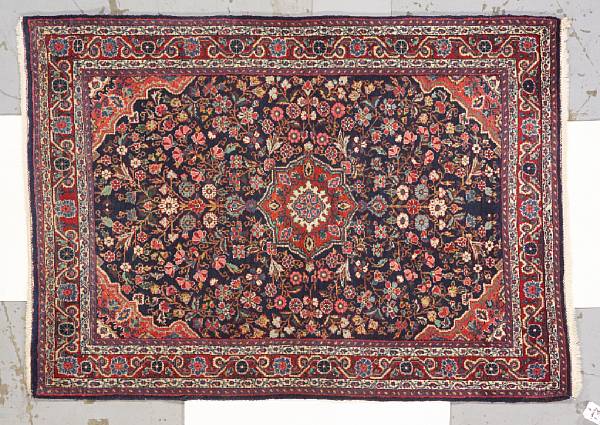 Appraisal: A Hamadan rug Persia size approximately ft x ft in