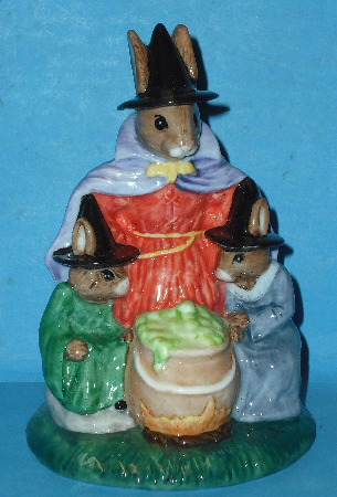 Appraisal: Royal Doulton Bunnykins Figure Witches Cauldron DB ltd edt boxed