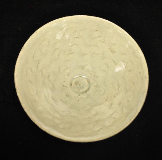 Appraisal: Celadon glazed bowl Chinese Song dynasty - well potted conical