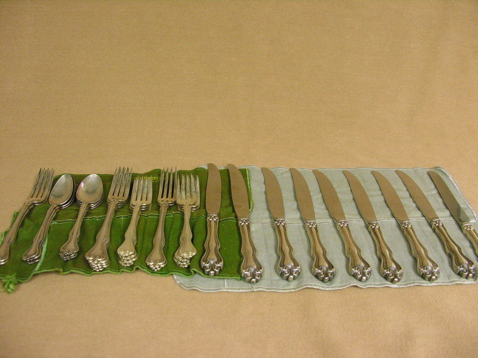 Appraisal: PIECE WESTMORELAND GEORGE AND MARTHA STERLING FLATWARE dinner forks dinner