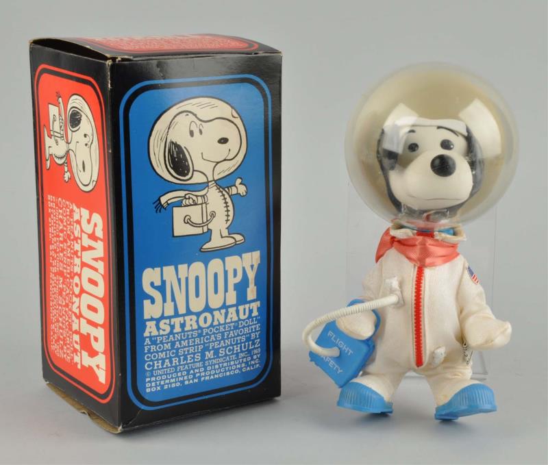 Appraisal: Snoopy Astronaut Includes original box has some slight waving throughout