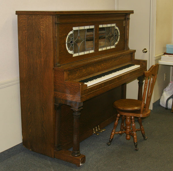 Appraisal: Player piano conversion Story and Clark mfg quarter sawn oak