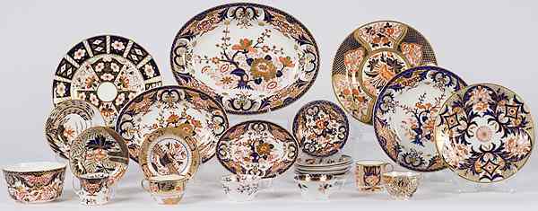 Appraisal: Royal Crown Derby Imari Tablewares PLUS English a group of