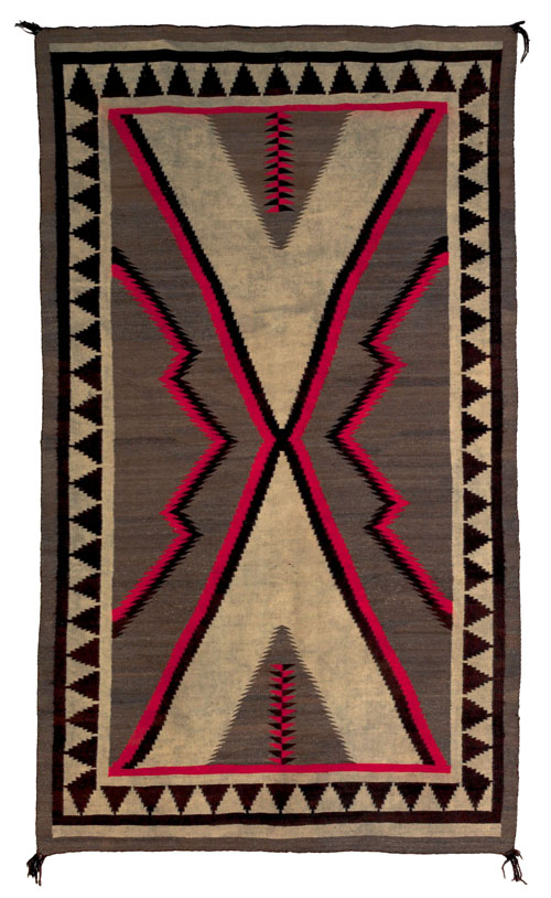 Appraisal: Navajo regional rug ca x