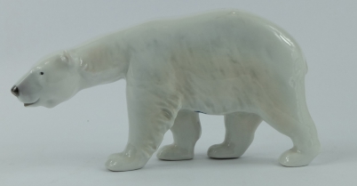 Appraisal: Royal Copenhagen model of polar Bear model no height cm