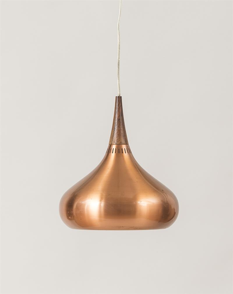 Appraisal: ORIENT COPPER PENDANT JO HAMMERBORG FOR FOG AND MORUP x