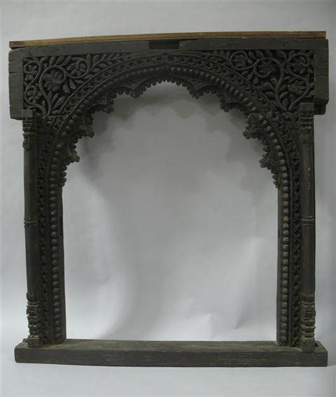 Appraisal: ARCHITECTURAL CARVED ELEMENT possibly Southeast Asian - h w d