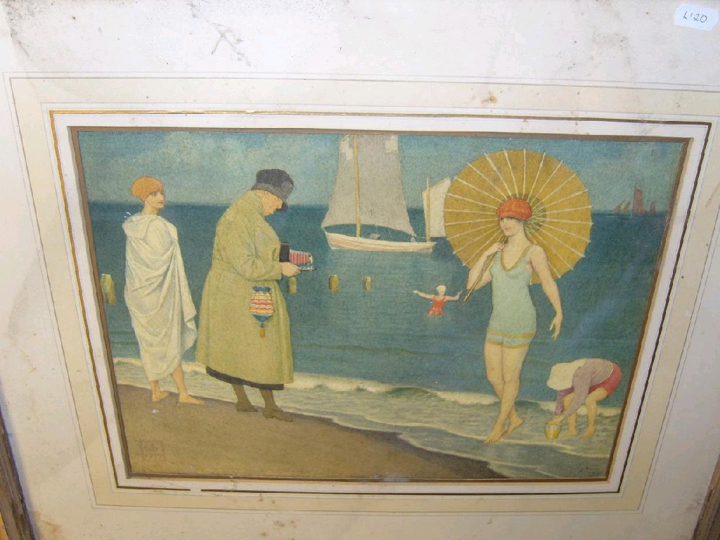 Appraisal: An early th century watercolour by Joseph Edward Southall of