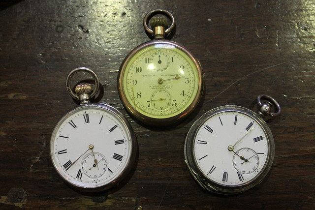 Appraisal: A SILVER POCKET WATCH by the Century Watch Company a