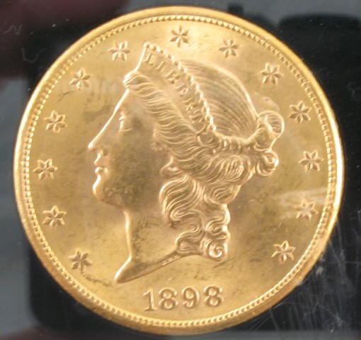 Appraisal: U S TEN DOLLAR GOLD COIN Liberty head variety type