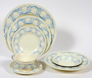 Appraisal: WEDGWOOD PATRICIAN 'KINGSTON BLUE' DINNER SET WEDGWOOD PATRICIAN 'KINGSTON BLUE'