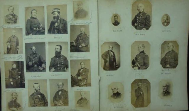 Appraisal: Twenty-three th Cent Photos of Union Civil War leaders Twenty-three