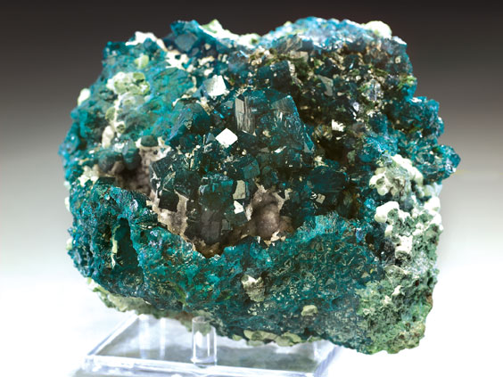 Appraisal: DEEP GREEN DIOPTASE Brazzaville formerly Ren ville Brazzaville Region Ren