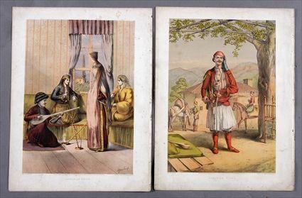 Appraisal: VAN LENNEP H V ORIENTAL ALBUM NY of chromolithograph plates