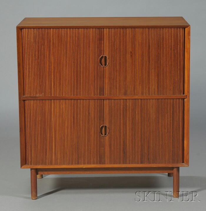 Appraisal: Peter Hvidt and Orla Molgaard Nielsen Series Cabinet Teak Denmark