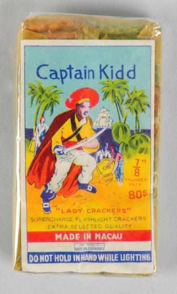 Appraisal: Captain Kid -Pack Firecrackers Class Condition Excellent Size - x