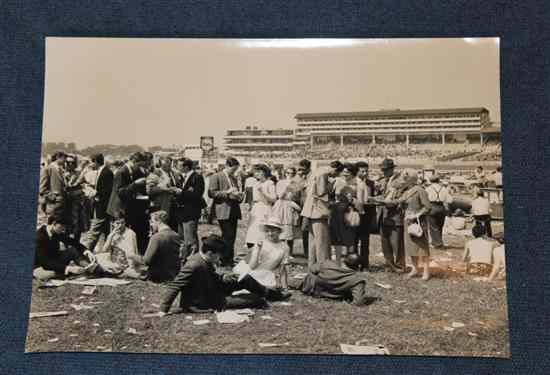 Appraisal: BERT HARDY - Epsom - Derby Day Gelatin silver print