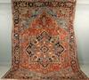 Appraisal: CARPET - ' x ' ca center medallion Heriz fine