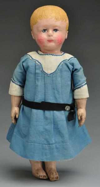 Appraisal: Cloth Martha Chase Child Doll Description Molded and painted head