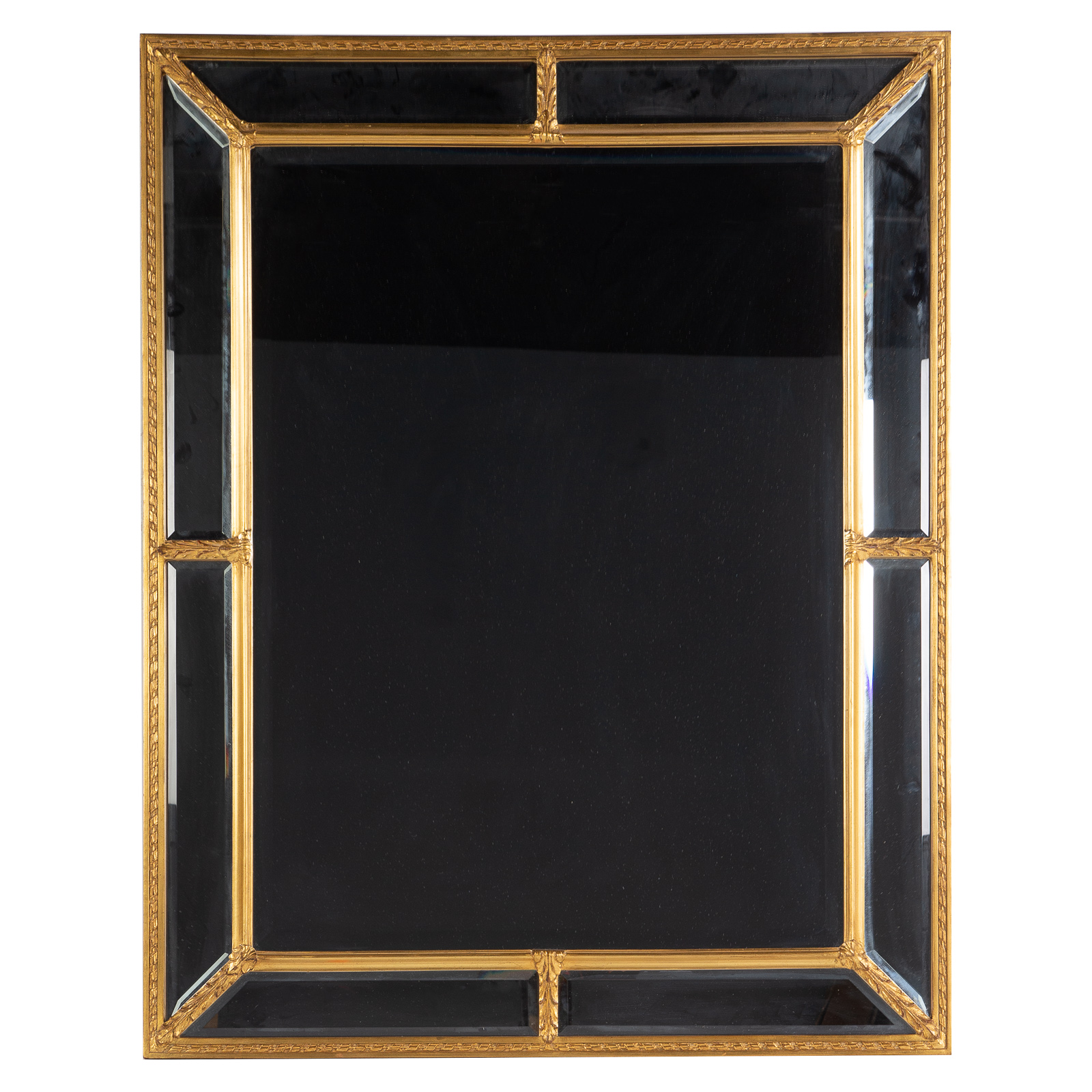 Appraisal: CARVERS GUILD CONTEMPORARY GILTWOOD MIRROR th century giltwood frame with