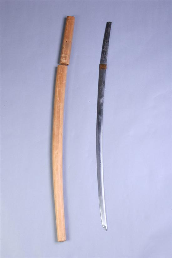 Appraisal: JAPANESE LONG SWORD KATANA Koto period Pre In shirasaya Blade