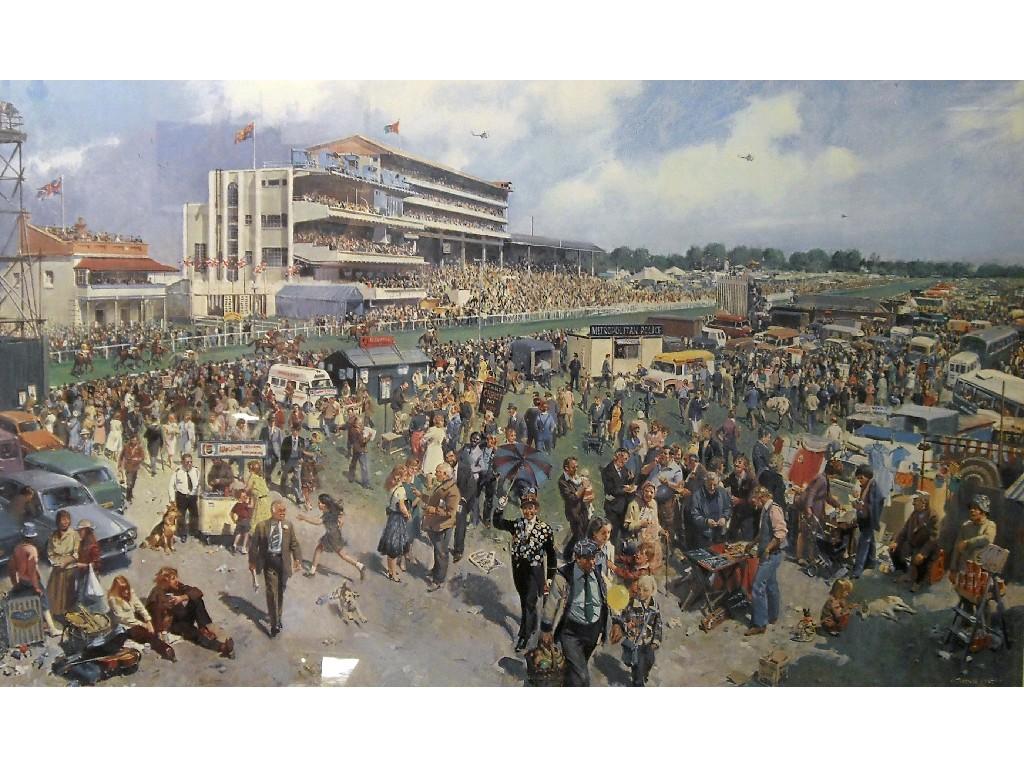 Appraisal: After Terence Cuneo - - Derby Day signed limited edition