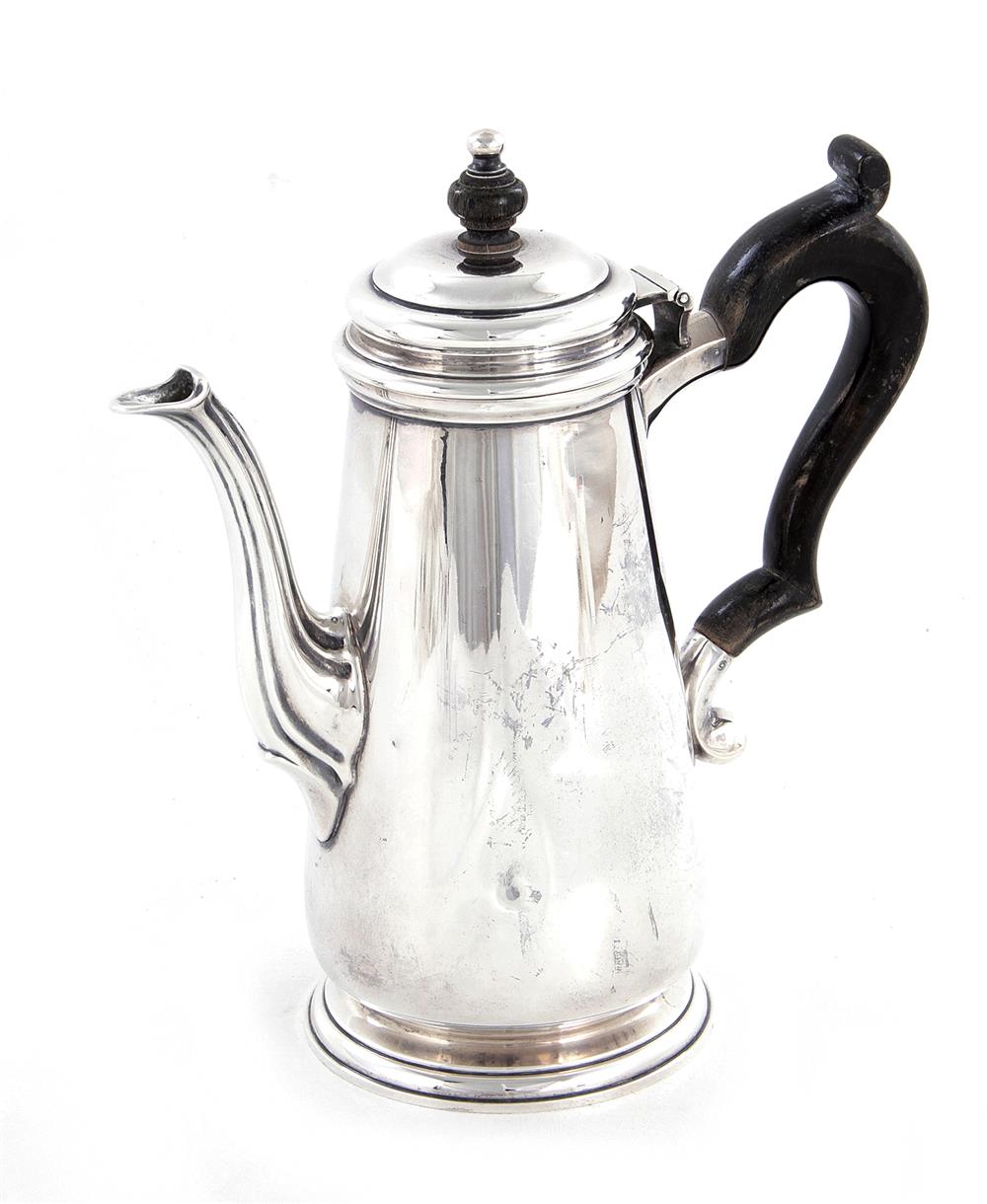 Appraisal: Tiffany Co sterling coffeepot New York circa - ornate spout