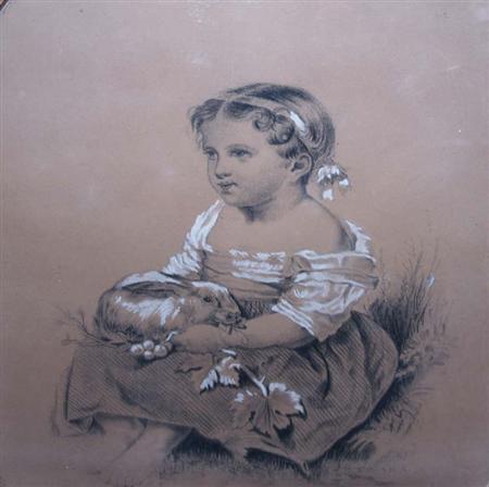 Appraisal: Manner of John George Brown American th Century Girl with