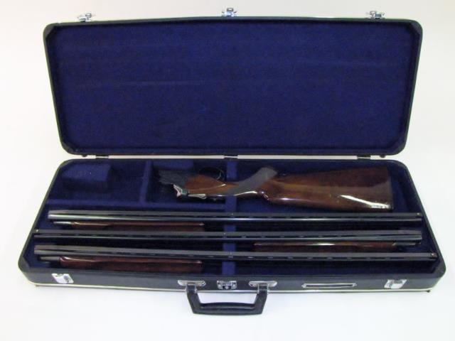 Appraisal: Winchester cased barrel Skeet set- O U cased barrel shotgun