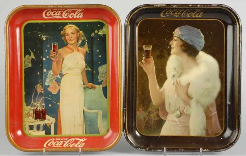 Appraisal: Lot of Coca-Cola Serving Trays Description Includes one tray and