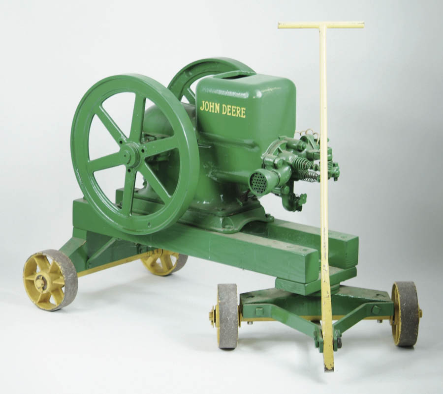 Appraisal: JOHN DEERE HIT MISS ENGINE Restored early horsepower farm engine