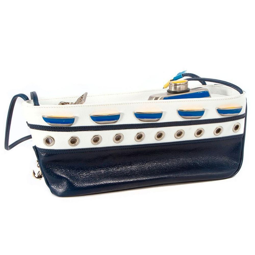 Appraisal: Braccialini Leather Yachting Club purse bag special edition x x