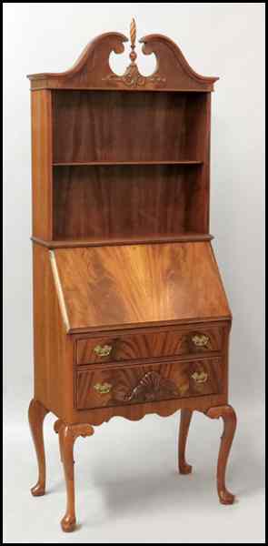 Appraisal: LANDSTROM FURNITURE MAHOGANY SLANT FRONT SECRETARY BOOKCASE H '' W