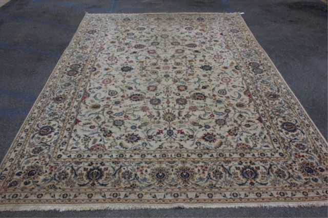 Appraisal: Fine Quality Vintage Roomsize HandmadeCarpet Great looker with open field