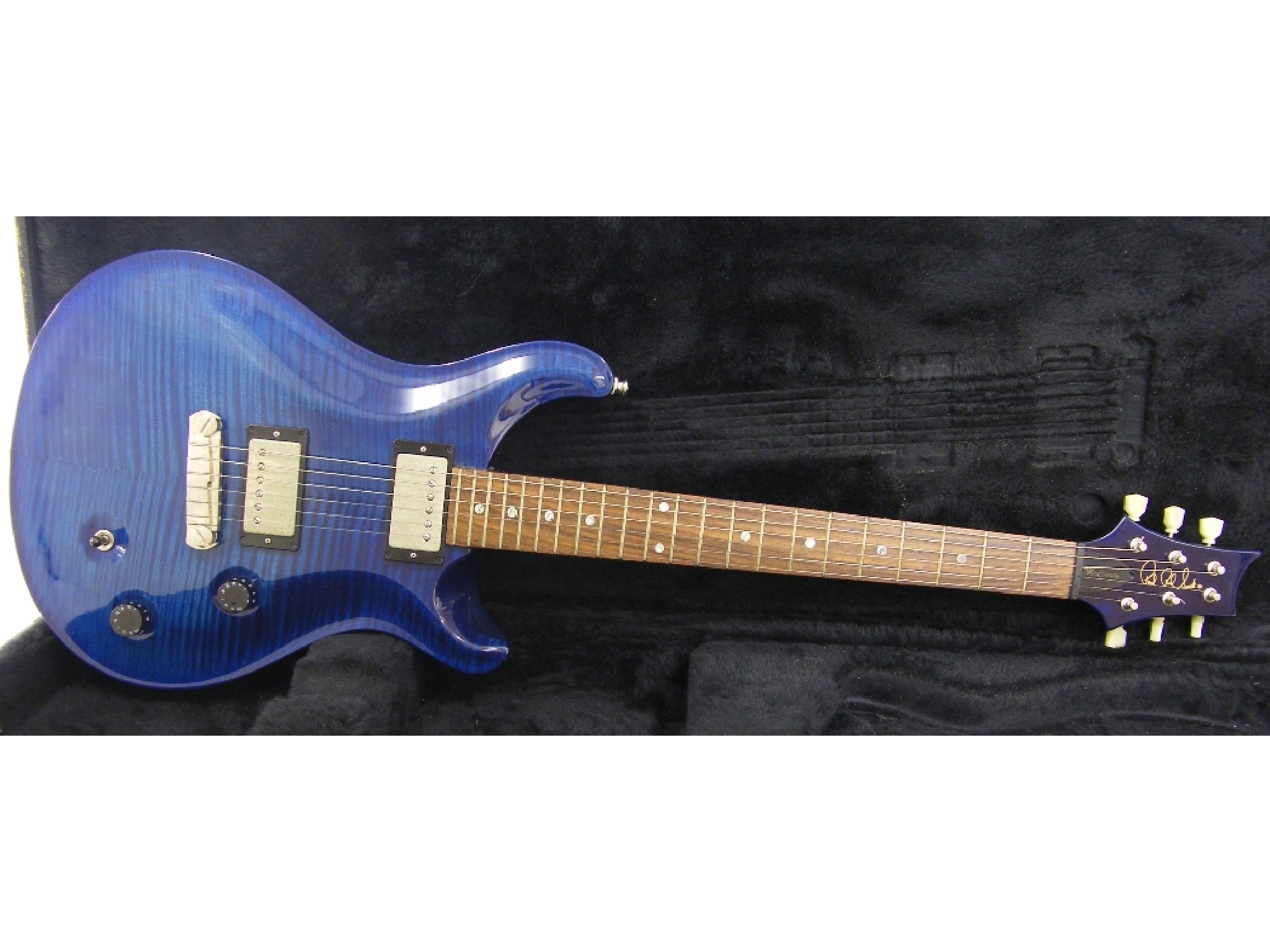 Appraisal: Paul Reed Smith PRS McCarty electric guitar with blue tiger