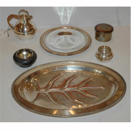 Appraisal: Miscellaneous Group of Silver Plated Articles Estimate -