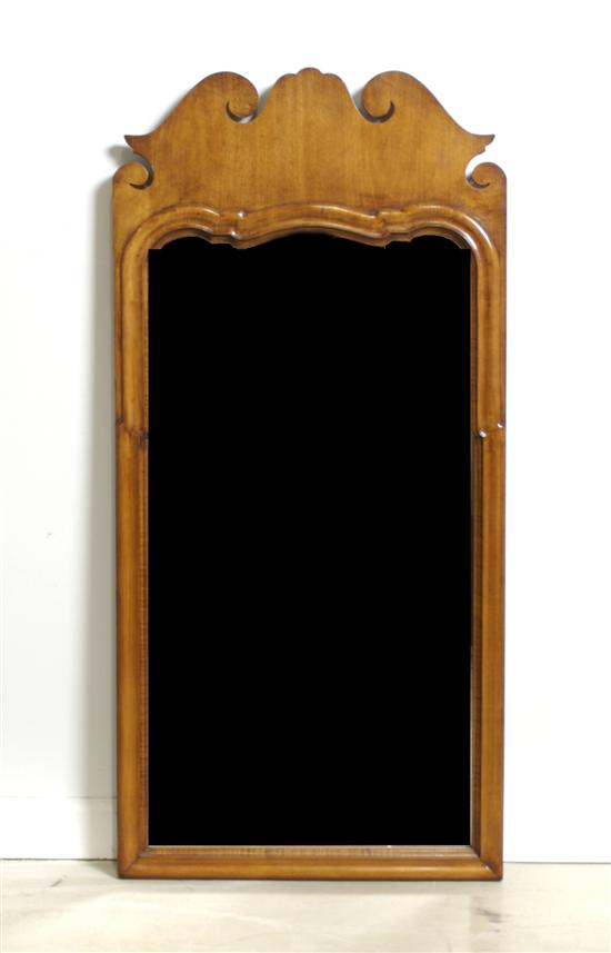 Appraisal: A Mahogany Mirror Height x width inches