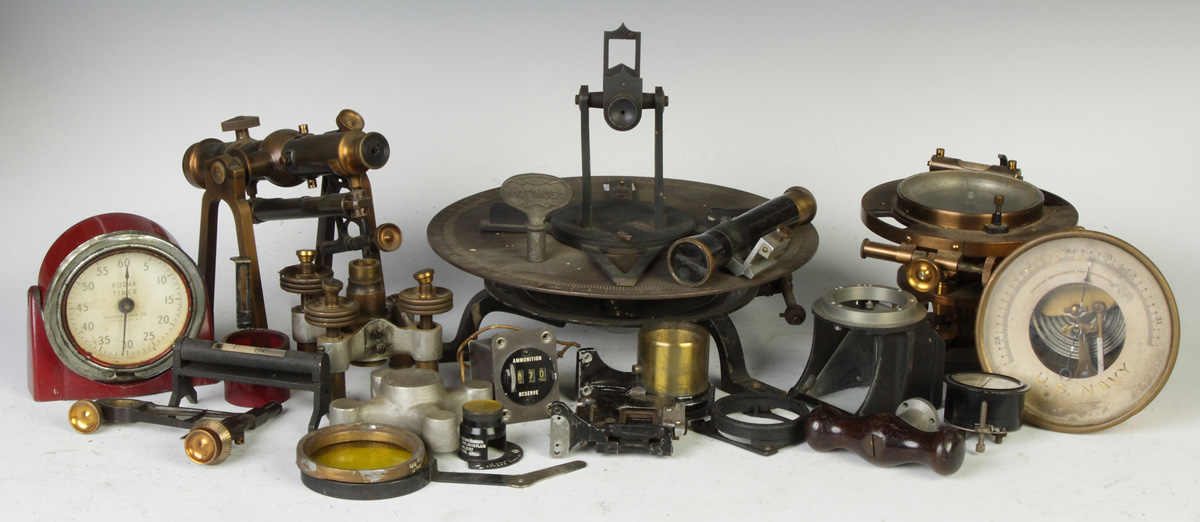 Appraisal: Various Scientific Instruments Parts