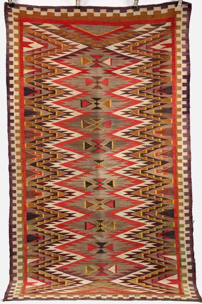 Appraisal: NAVAJO RUG - '' x ' '' - Navajo Teec