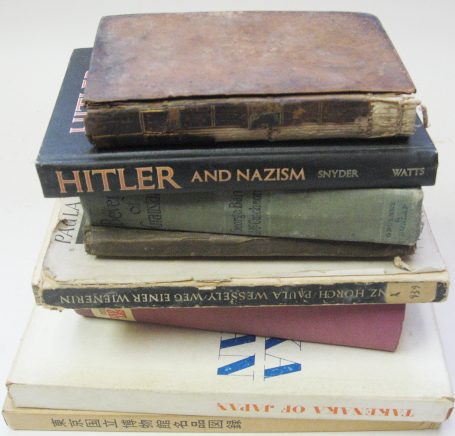 Appraisal: Lot of Books Curt Riess Erotisches Lesebuch Louis Snyder Hitler