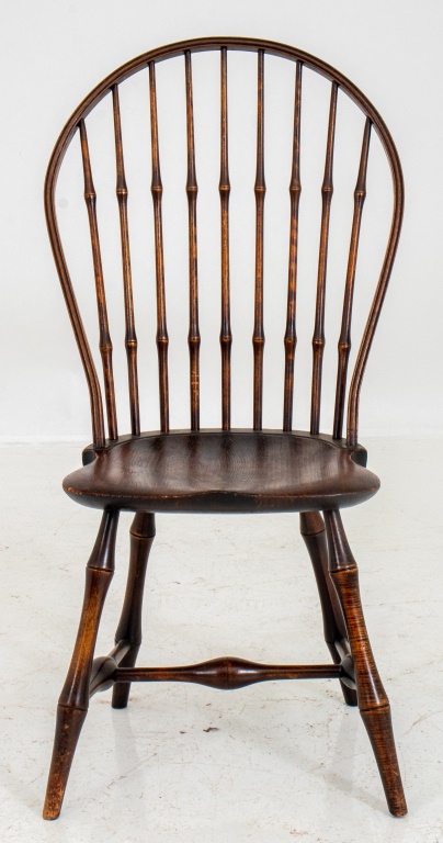 Appraisal: GEORGE III STYLE WINDSOR CHAIR George III Style Windsor Chair