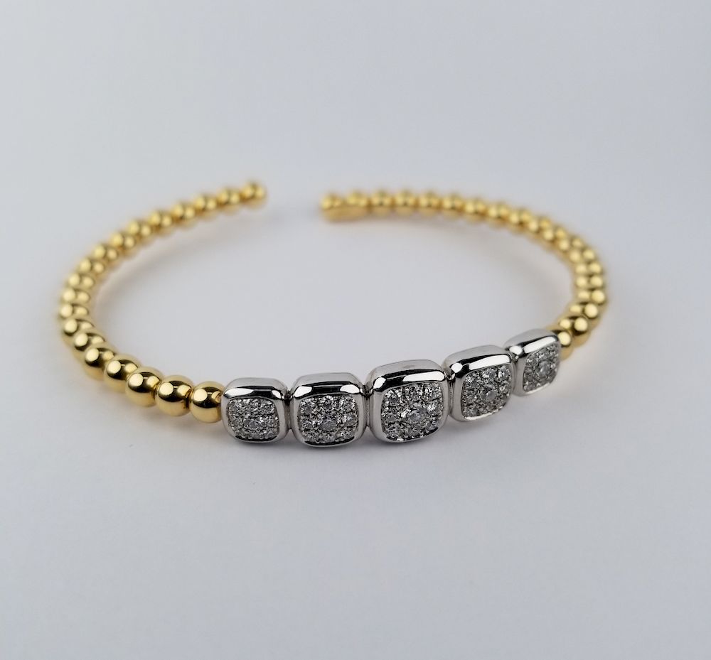 Appraisal: Simon G K Gold Modern Enchantment Bracelet Simon G K