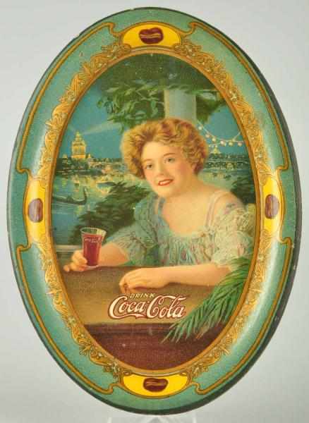 Appraisal: Coca-Cola Change Tray Description Central area slightly dull although very