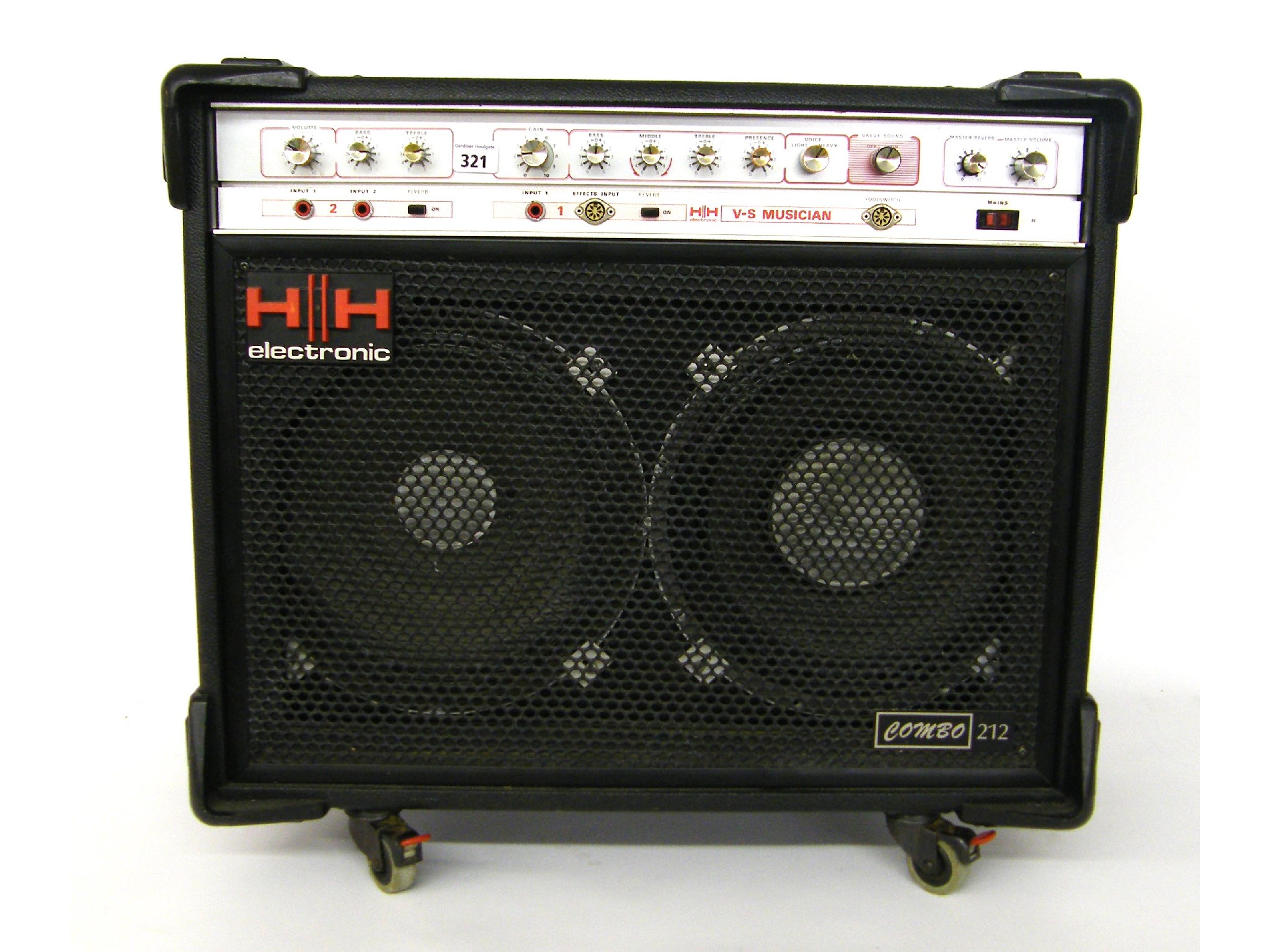 Appraisal: HH Electronic V-S Musician Combo guitar amplifier made in England