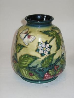 Appraisal: A MOORCROFT POTTERY VASE date ' of ovoid form tube