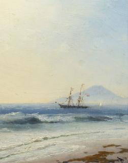 Appraisal: IVAN KONSTANTINOVICH AIVAZOVSKY RUSSIAN - Ship at Sea off the