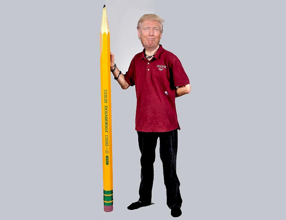 Appraisal: LARGE MODEL OF A PENCIL Dixon Ticonderoga - Soft Length