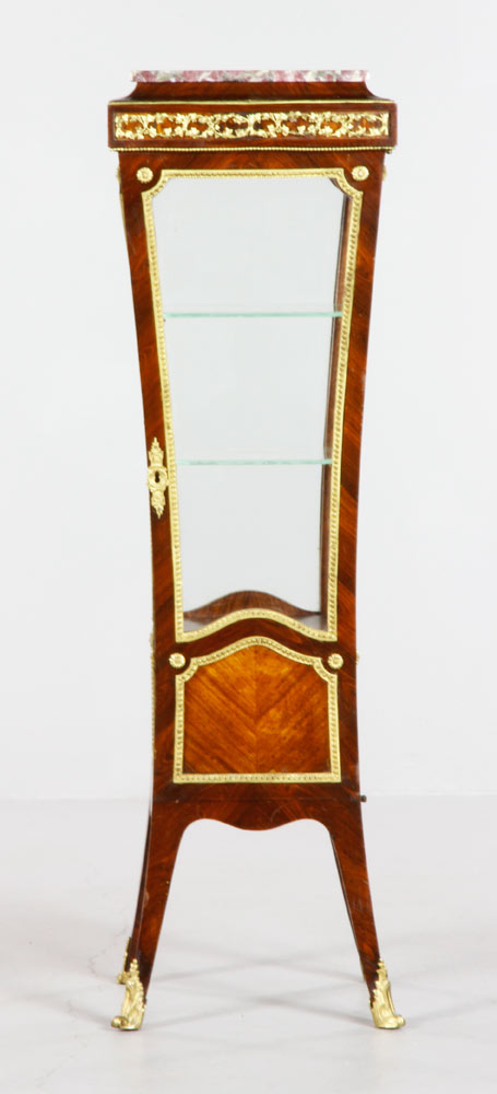 Appraisal: - th C French Vitrine th century French vitrine Provenance