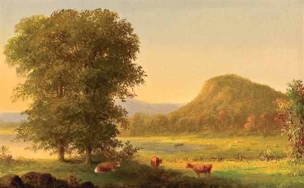 Appraisal: GEORGE HENRY DURRIE American - a pair ''Summer Landscape with